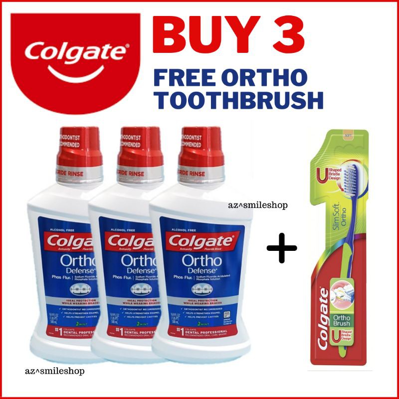 [ EXP 07/24] Colgate Phos Flur Ortho Defense, Anti Cavity Fluoride
