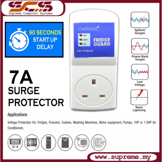 [ FRIDGE GUARD PROTECTOR ] Fridge Guard & Surge Protector/Spark