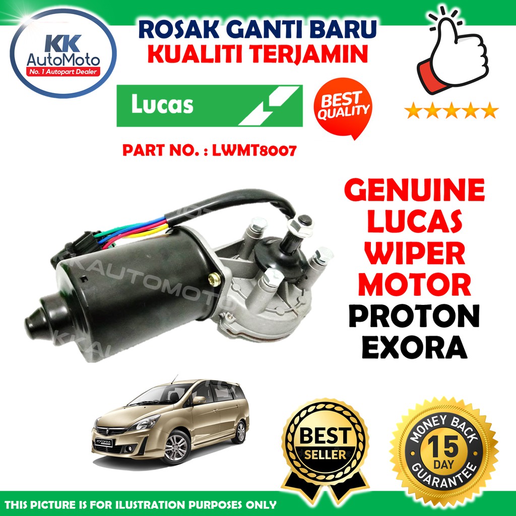Proton Exora Original Lucas Wiper Motor LWMT8007 Shopee Malaysia