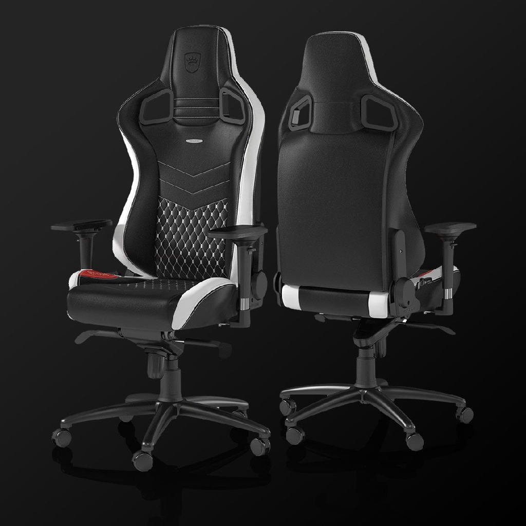  noblechairs EPIC Series Genuine Leather Gaming Chair [4 Color