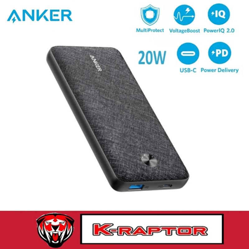 Anker A1244 Powercore III 20W USBC PD Power Bank Shopee Malaysia