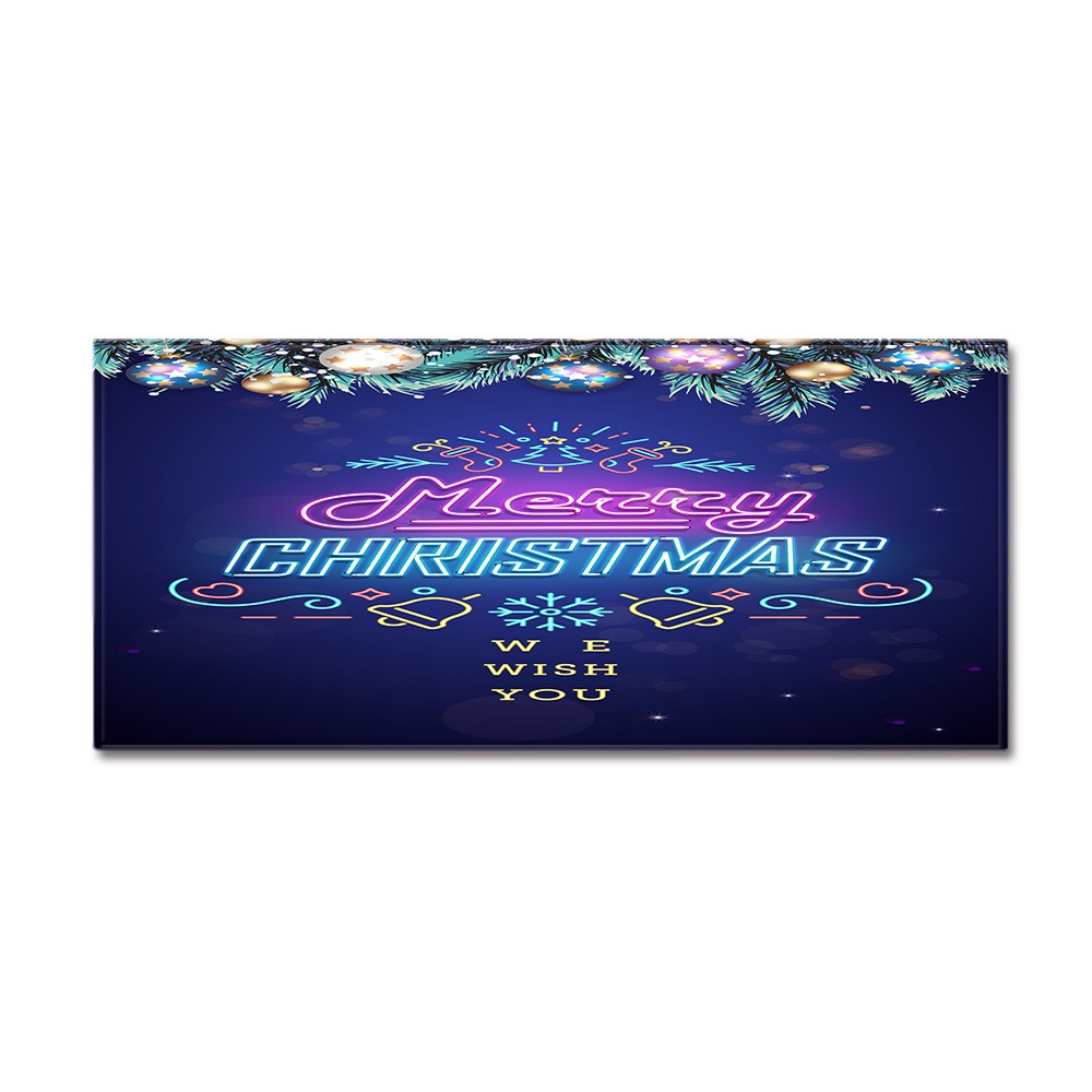 【Malay Spot】Christmas Home Bathroom WaterAbsorbing NonSlip Mat Living