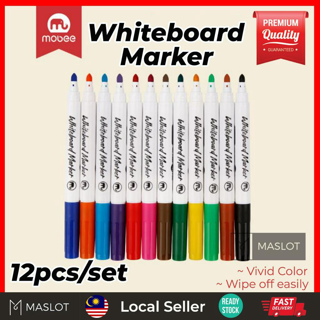MOBEE 12'S Color Whiteboard Marker Set GXIN P228 Children Student