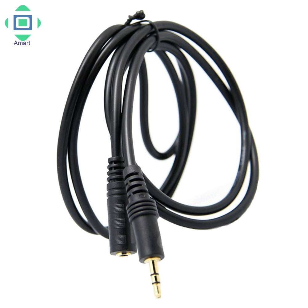1.5M/3M/5M/10M 3.5mm Jack Audio Stereo Earphone Extension Cable Cord