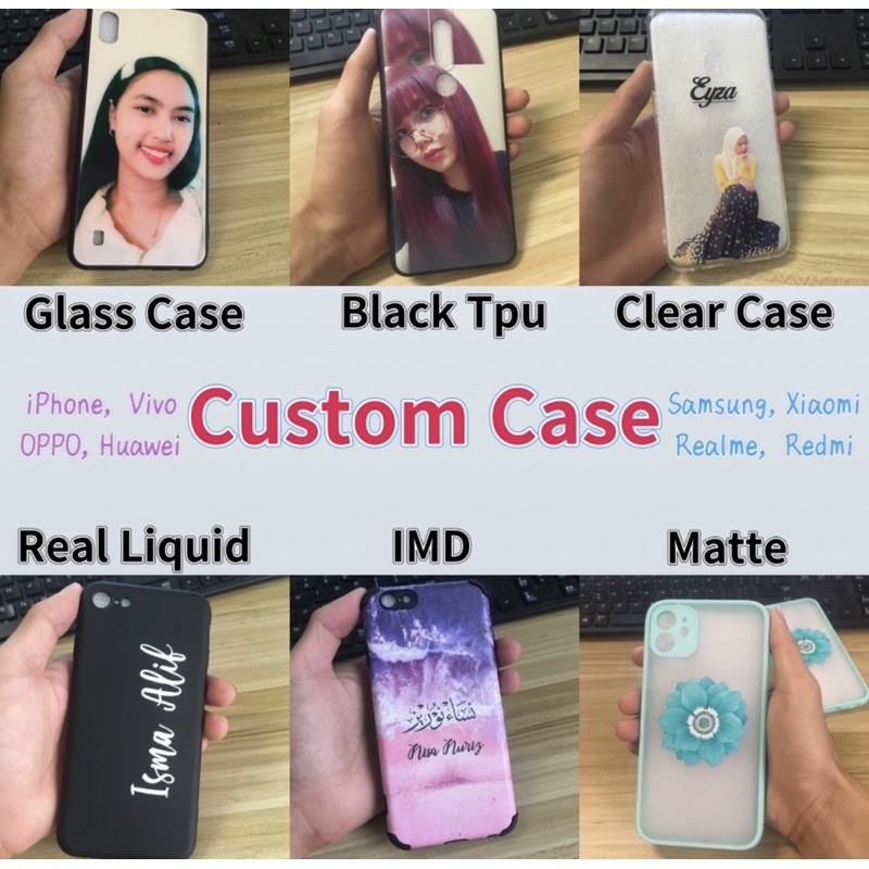 🌈 CUSTOM UNIQUE CASES IPHONE ANDROID 🌈 Shopee Malaysia
