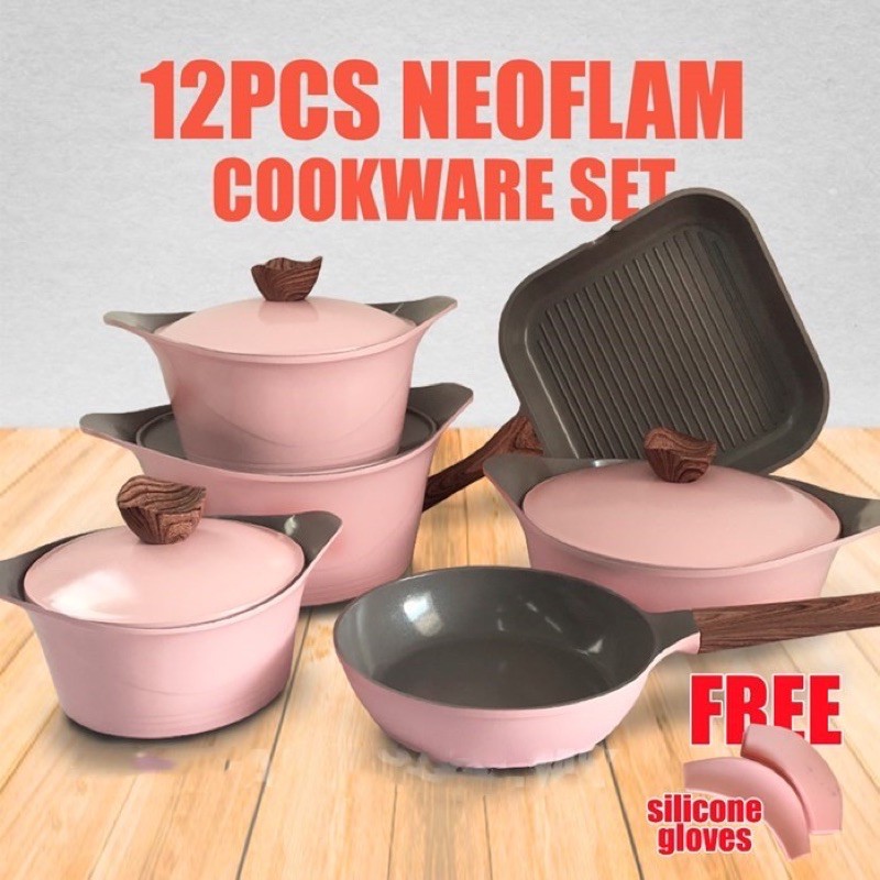 Ready Stock‼️💥Neoflam (Korea) cookware set Shopee Malaysia