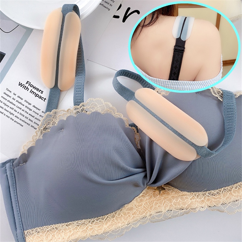 1 Pair nonslip shoulder strap silicone underwear prevent shoulder