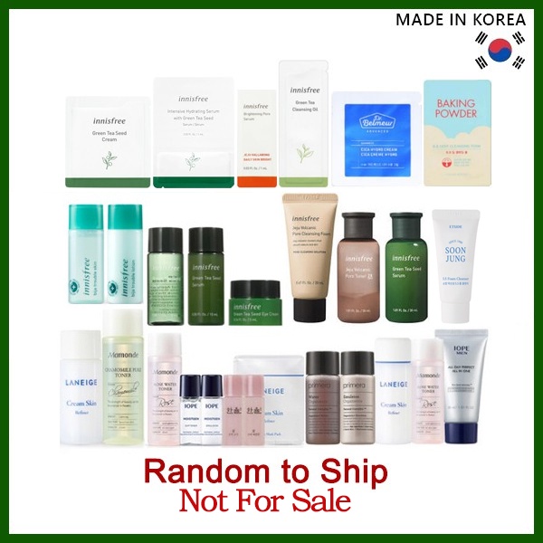 ★Not for Sale★Korean Cosmetic Sachet Skin care Sample★Not for Sale