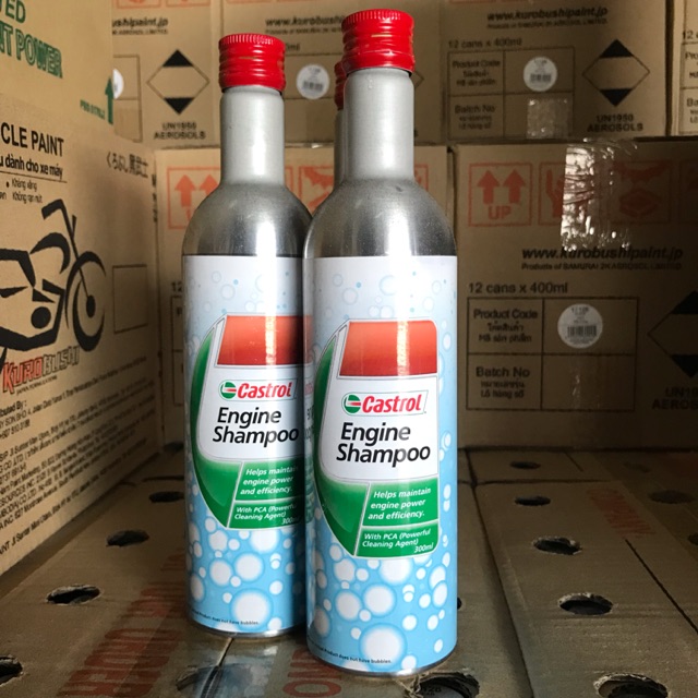 Castrol 100 Original Engine Shampoo 300ml [Engine Flush] Shopee