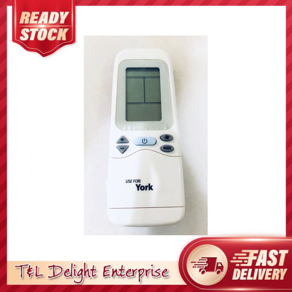 York Air Cond Remote Control YK3 _3102017 Shopee Malaysia