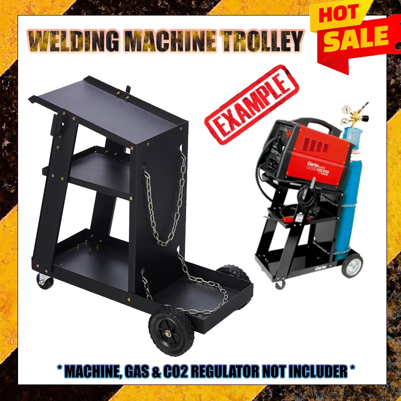 Welding Trolley Welding Machine MIG Trolley Set for MIG TIG ARC Welding