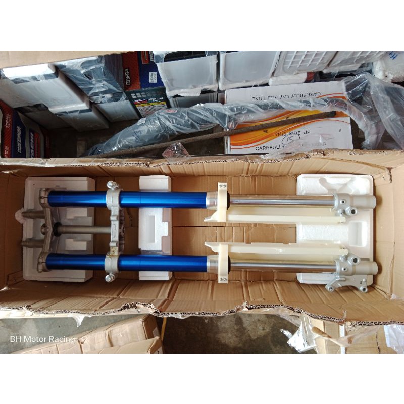 Fork Depan KLX 150 Front Fork KLX 150 upside down Alloy Complete Set