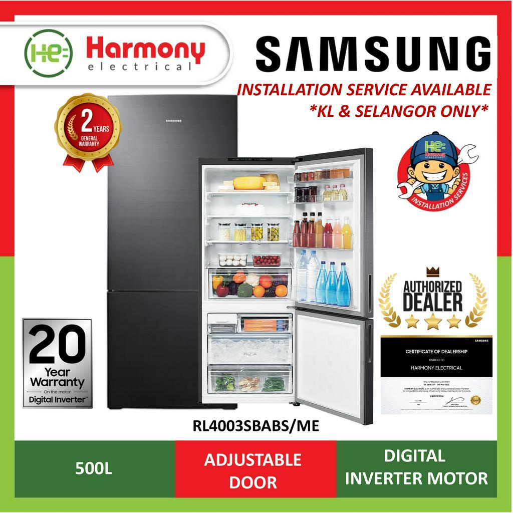 (FREE DELIVERY + INSTALL KL) SAMSUNG 2 Door 500L Inverter Fridge