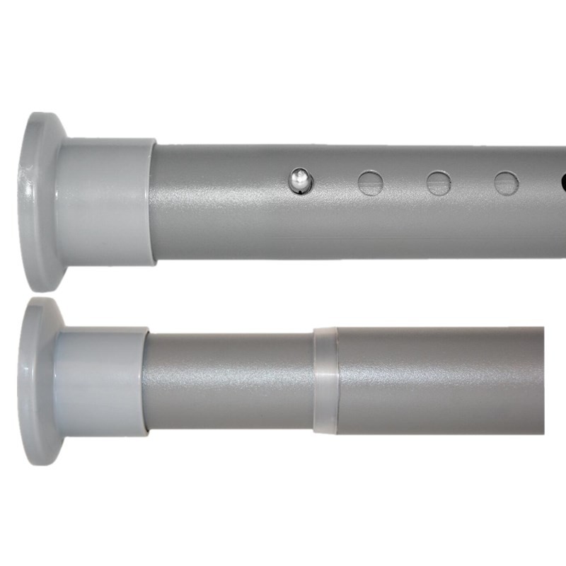 Multifunction Telescopic Pole Shower Curtain Rod 70410cm Stainless