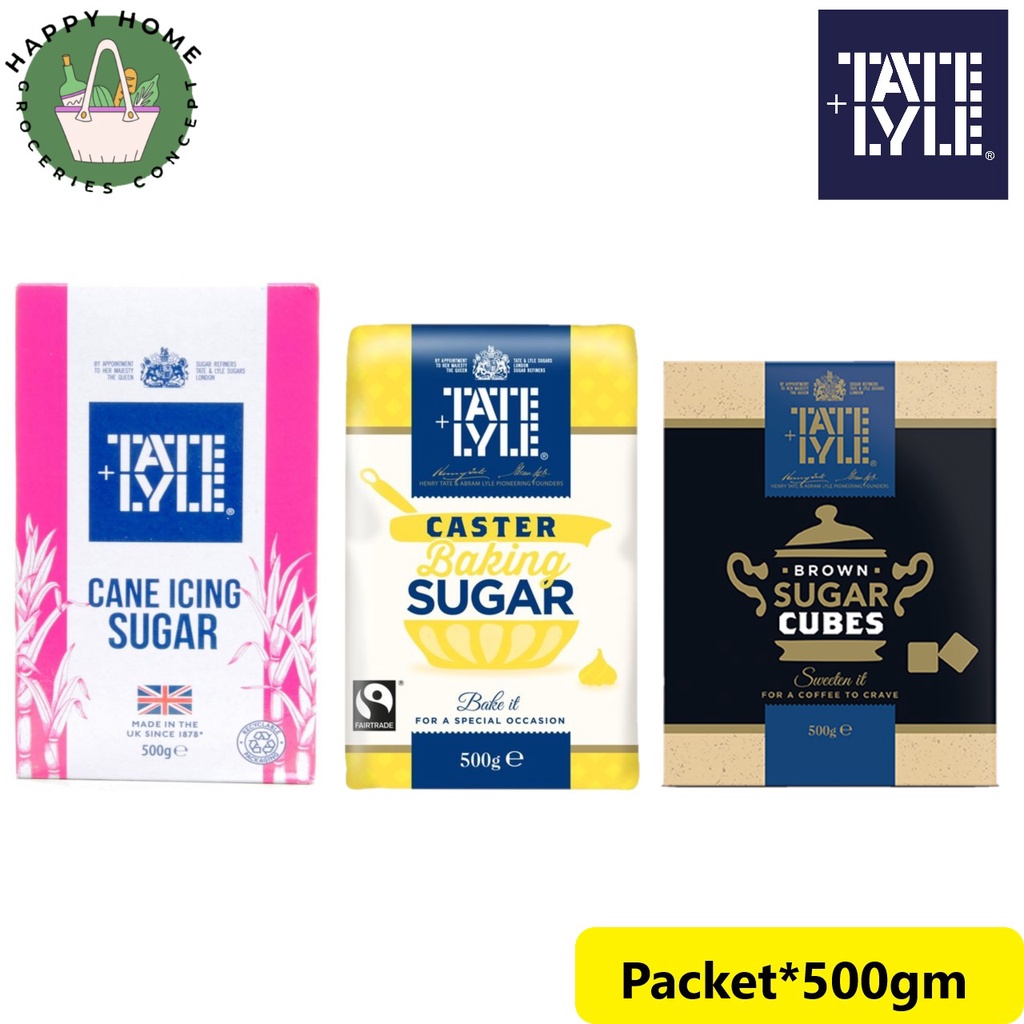 Tate & Lyle Sugar Brown Sugar Cube/Castor Baking Sugar/Cane Icing Sugar