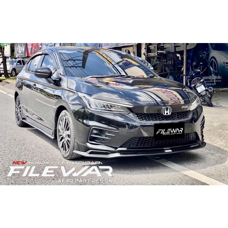 Honda city hatchback sedan 2022 2023 2024 FILEWAR bodykit body kit front side rear skirt lip