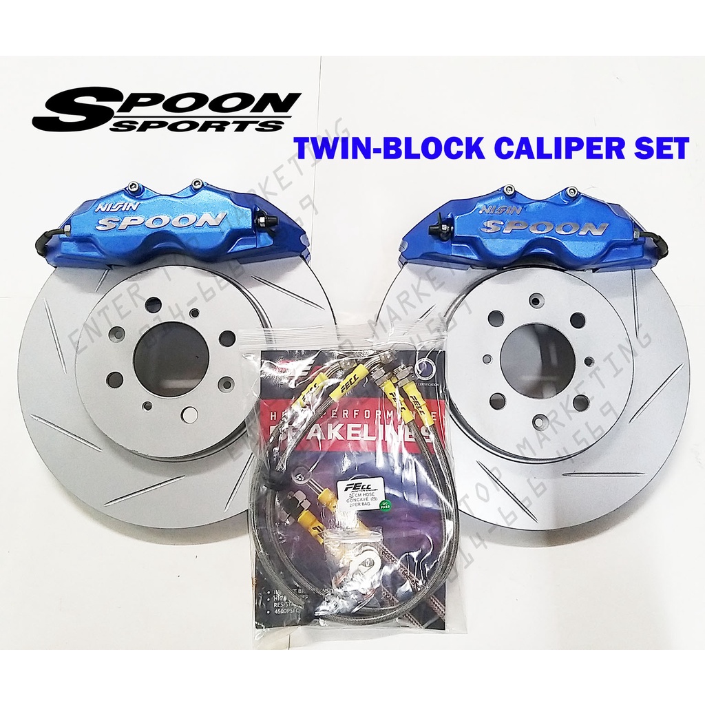 Honda Spoon Caliper Jazz GK5 GE8 FIT City TMO GM2 GM6 CIVIC EG TWIN