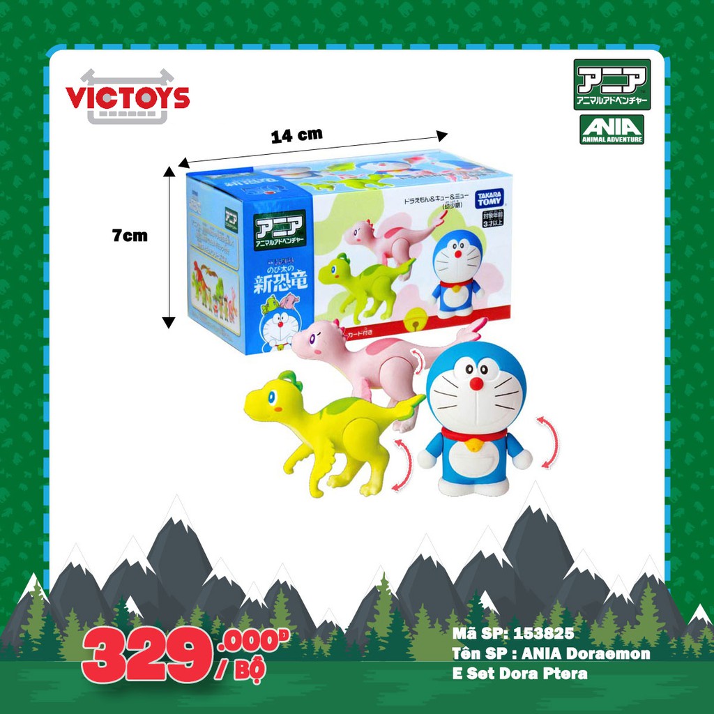 Dinosaur Model Anime Doraemon Doraemon Characters With 2 Dinosaurs