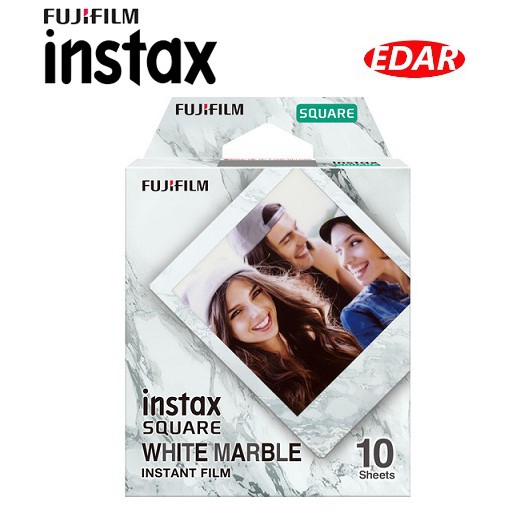 FUJIFILM INSTAX SQUARE White Marble Instant Film (10 Exposures) Expire 2023MAR Shopee Malaysia