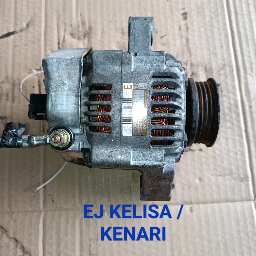 PERODUA ALTERNATOR DYNAMOR EJ KELISA/ KENARI USED ORIGINAL AUTO PART GOOD QUALITY Shopee Malaysia