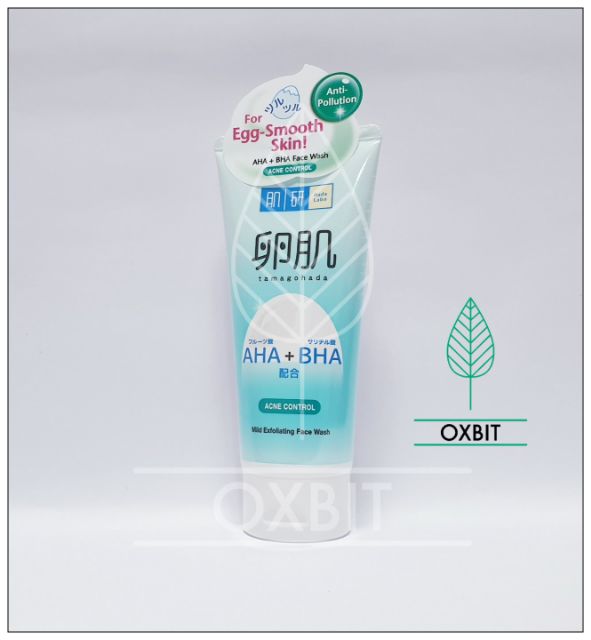 Hada Labo AHA+BHA Face Wash 130g (Acne Control/Green) Shopee Malaysia