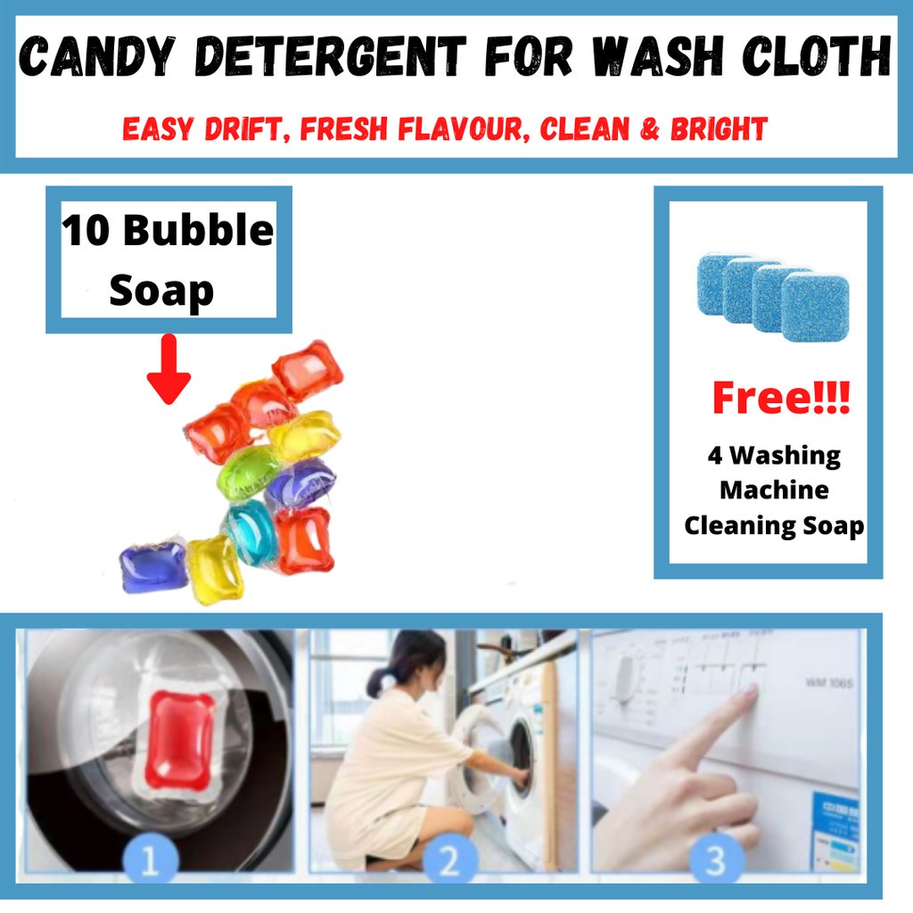{SP44} Laundry Condensation Beads Detergent Dobi Gel Long Lasting