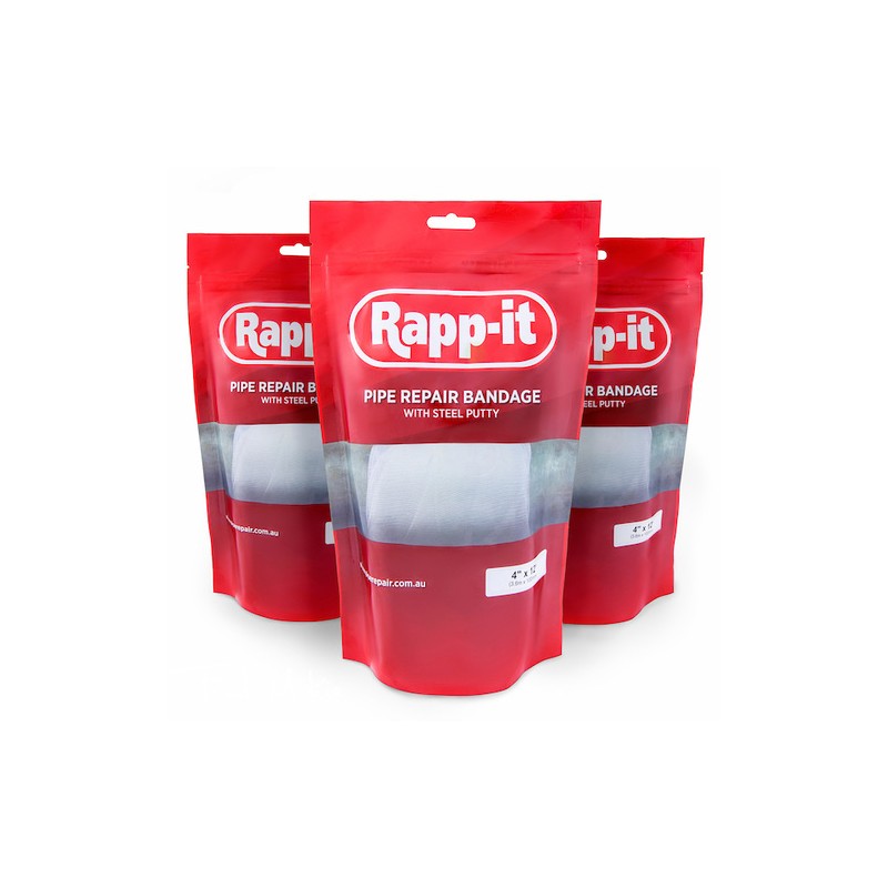 RAPPIT PIPE REPAIR BANDAGE, 100mm x 9.0m (4” x 30’) Shopee Malaysia