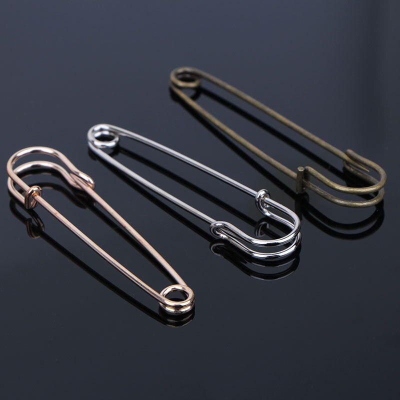 5pcs 50/60/70/75/89/100mm Large Heavy Safety Pins Strong Blanket Safety