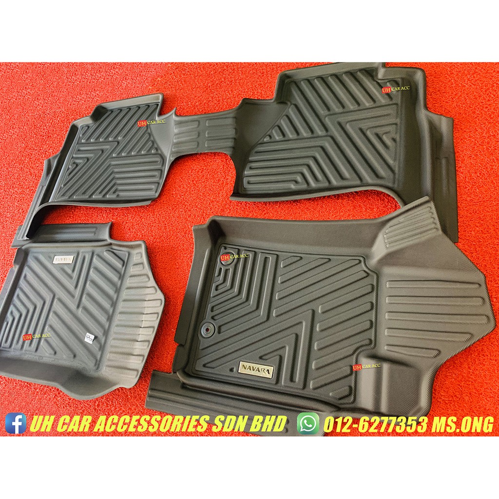 Nissan Navara NP300 PRO4X PE Floor Car Mat Carpet Mat [READY STOCK