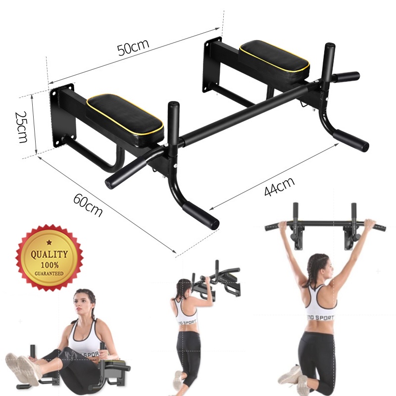 2021 Pull Up Bar Wall Mounted Horizontal Bar Home Fitness Sports