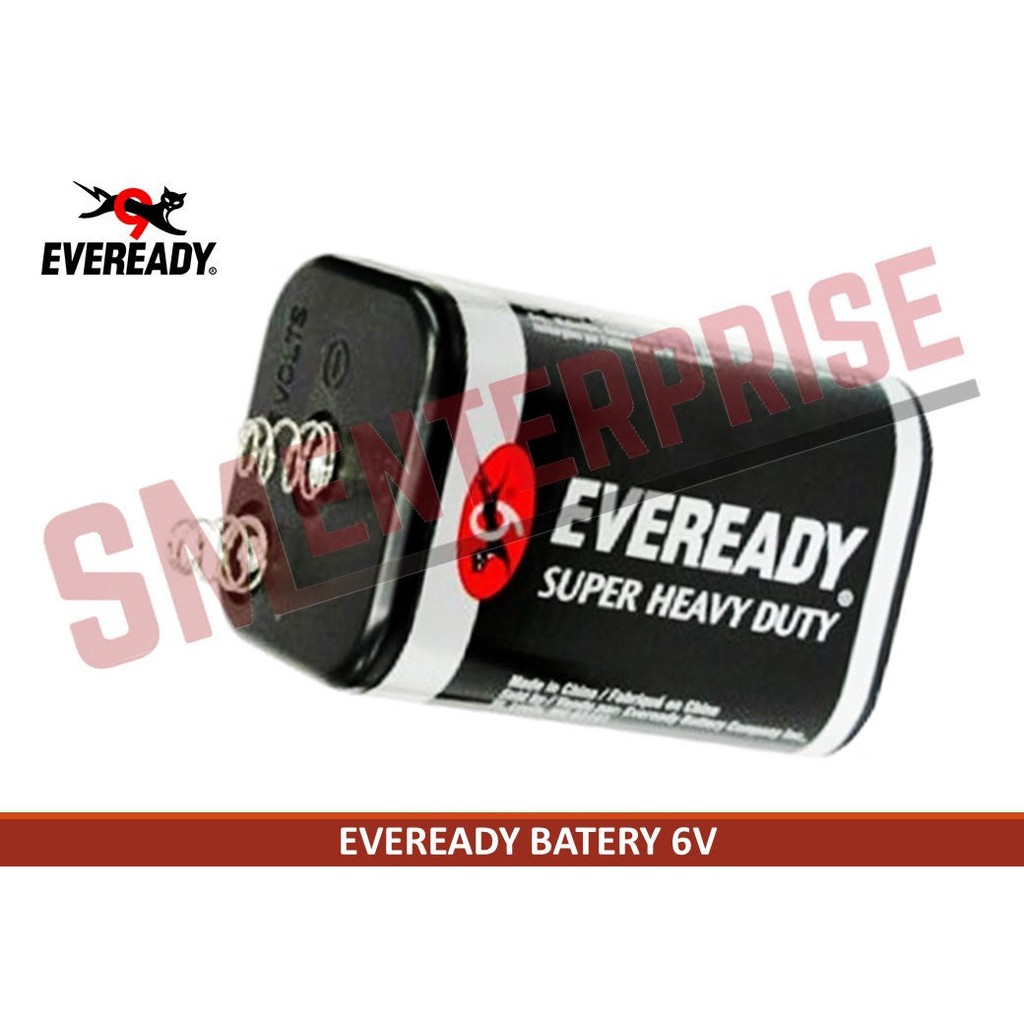 Eveready 6V Lantern Heavy Duty Battery (1209) Shopee Malaysia