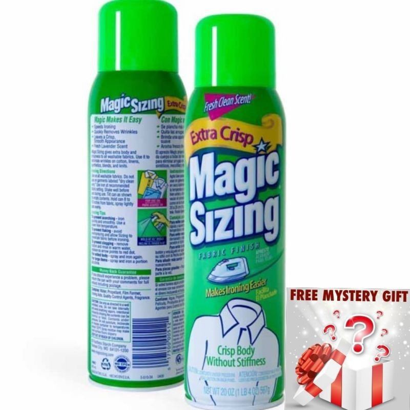 Faultless Magic Sizing Ironing Starch Spray Extra Crisp Fast & Easy On