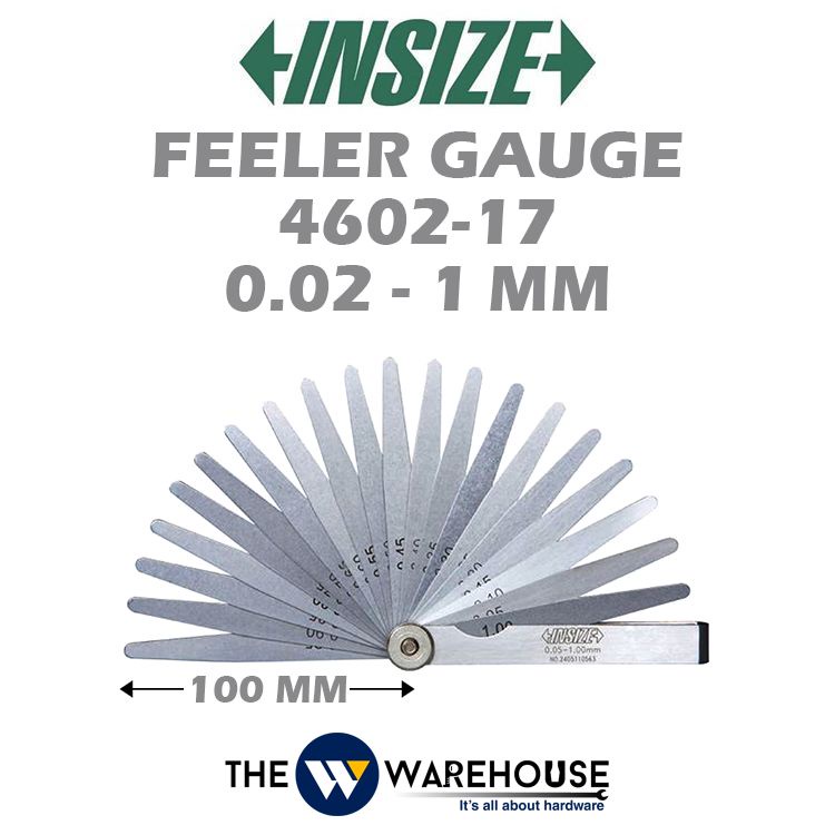 Insize Feeler Gauge 460217 Shopee Malaysia