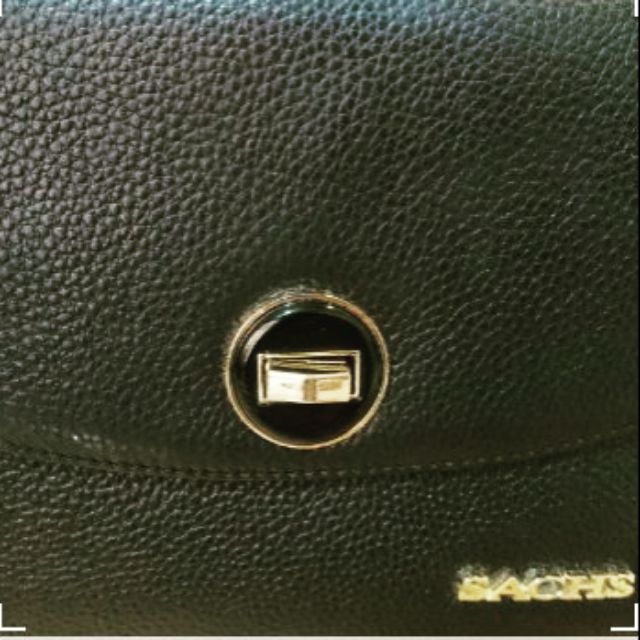 SACHS Leather Crossbody Handbag Shopee Malaysia