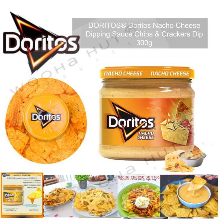 DORITOS® Doritos Nacho Cheese Dipping Sauce Chips & Crackers Dip 300g Shopee Malaysia
