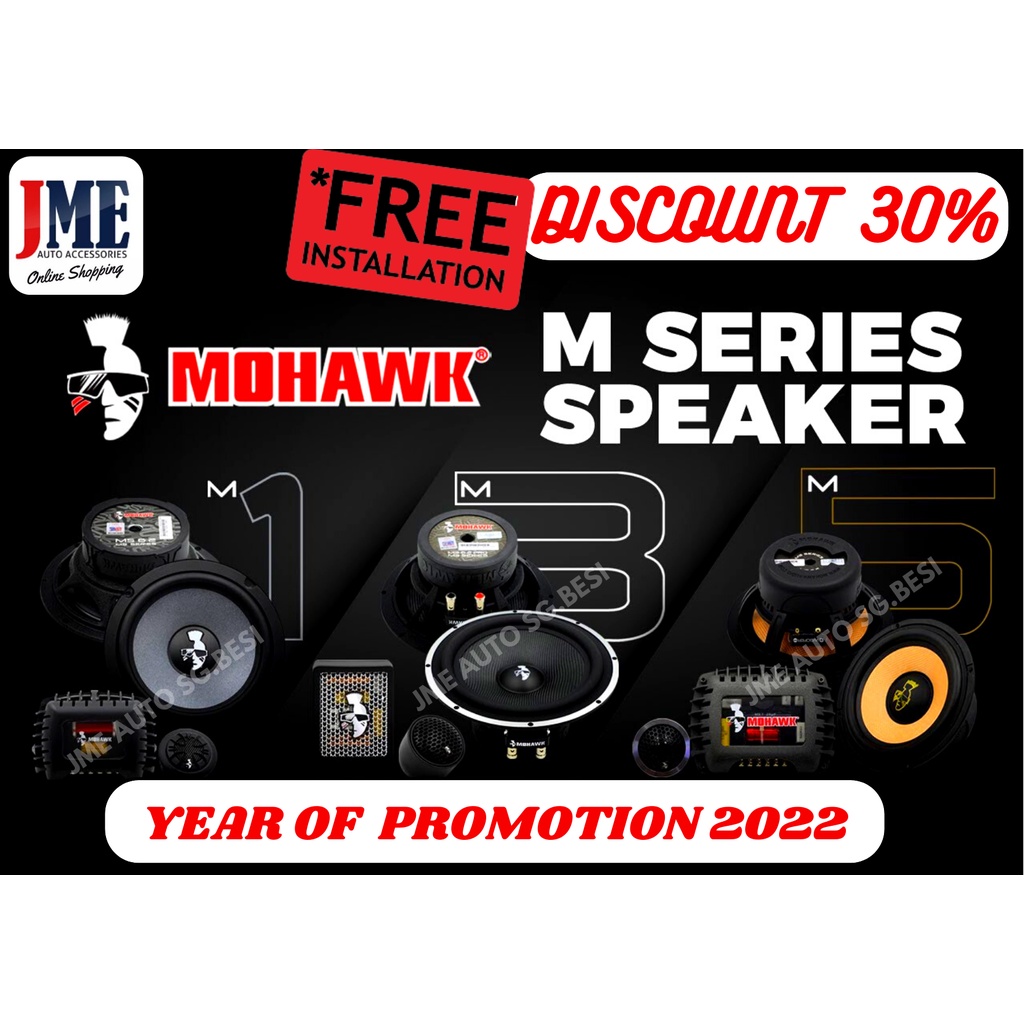 [INSTALLATION][JME AUTO] MOHAWK (M1/M3/M5) SERIES 6.5" INCH COMPONENT