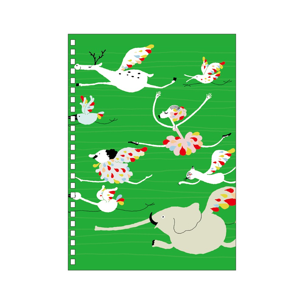 LIHIT LAB. Personalized Cover A5 Refillable Notebook N1774 Shopee