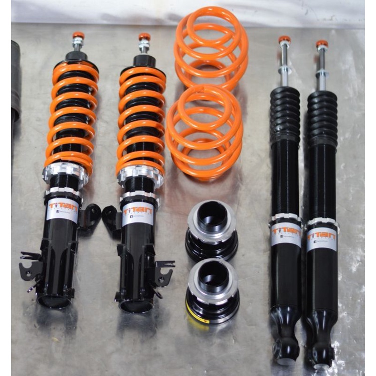 Honda Jazz GK / City GM6 / City Gn2 TITAN SP3 series adjustable coilover suspension Shopee