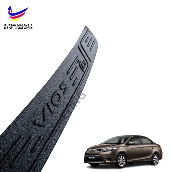 TOYOTA VIOS 2014 PCT Rear Bumper Step Protectors/ Bumper Pad/ Bumper Cover Shopee Malaysia