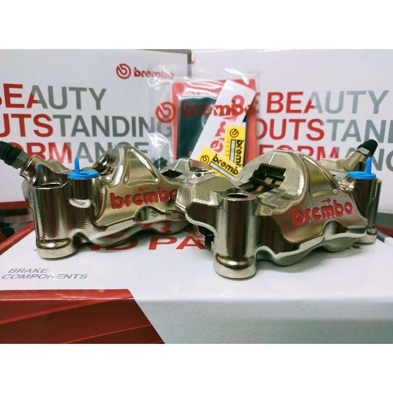 ORIGINAL BREMBO GP4RX CALIPER 100 MADE Italy 108MM RHS LHS 2PCS GP4