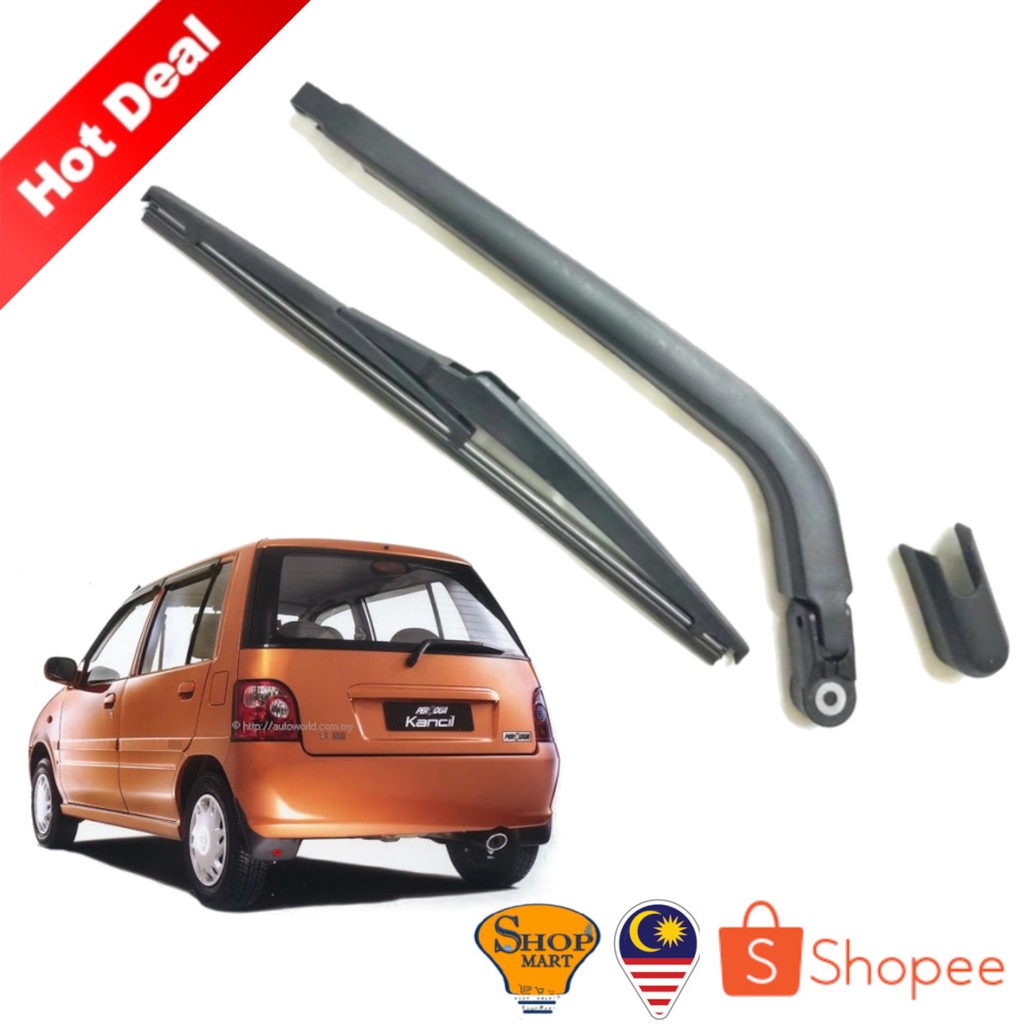 PERODUA KANCIL FULL SET REAR WIPER Wiper Arm with Wiper Blade Rear