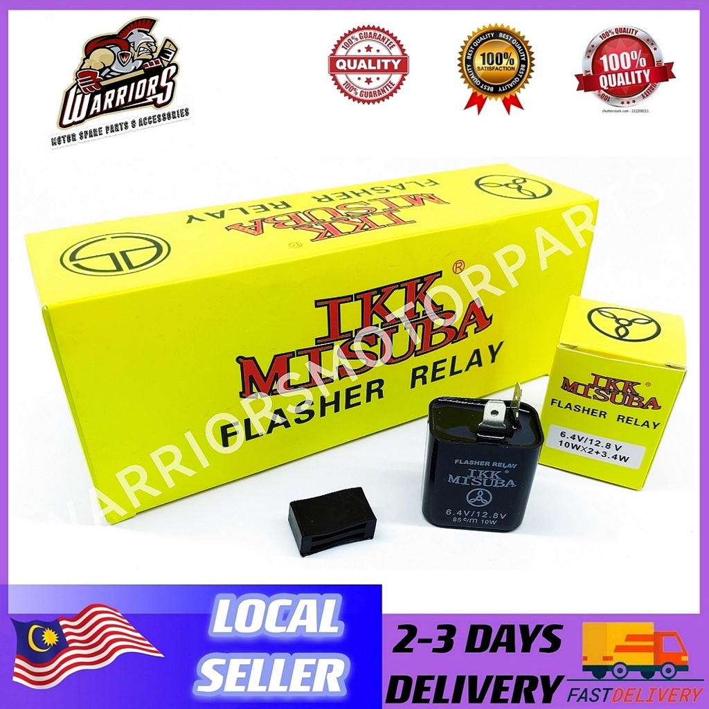 MOTORCYCLE SIGNAL FLASHER RELAY SIGNAL CONDENSER RELAY FLASHER Shopee