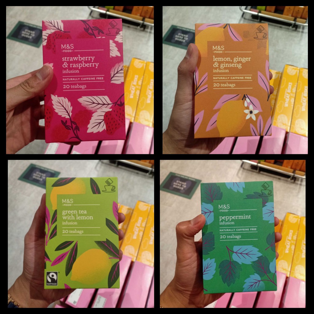 [Original] Marks&Spencer(M&S)Tea Caffeine Free,Infusion Series (20