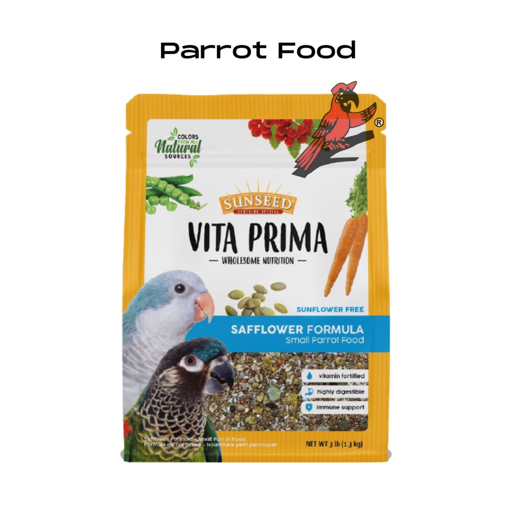 MPT Sunseed 1.3 KG Bird Food Makanan Burung Baji 鸚鵡饲料 Makanan Lovebird Food Sun Conure Food