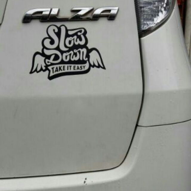 Custom Made Car Sticker (Any Design) Shopee Malaysia