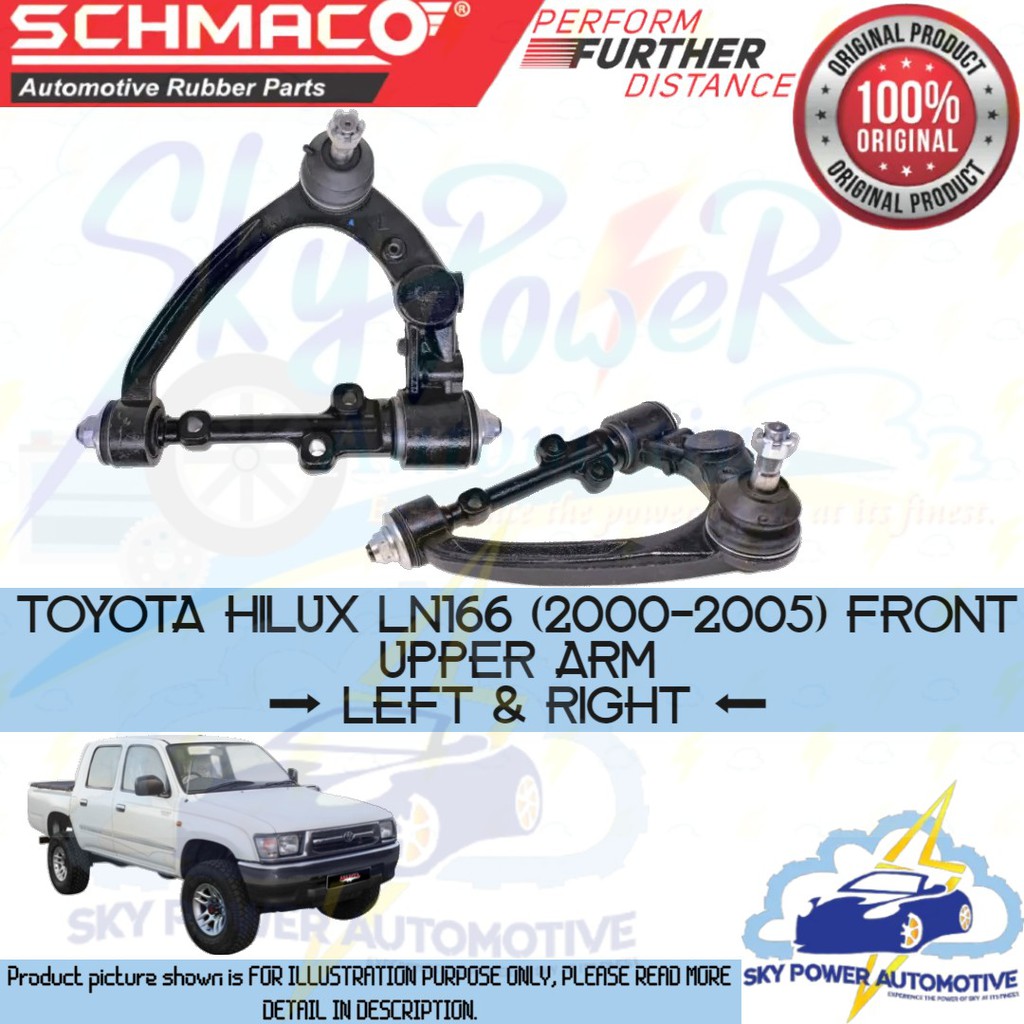 TOYOTA HILUX LN166 (20002005) SCHMACO UPPER ARM (FRONT LEFT & RIGHT