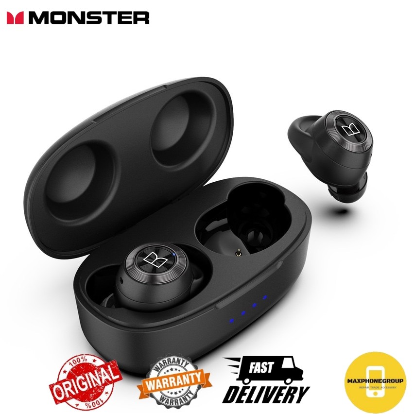 [ORIGINAL] Monster Achieve 100 Airlink Bluetooth Earbuds True Wireless