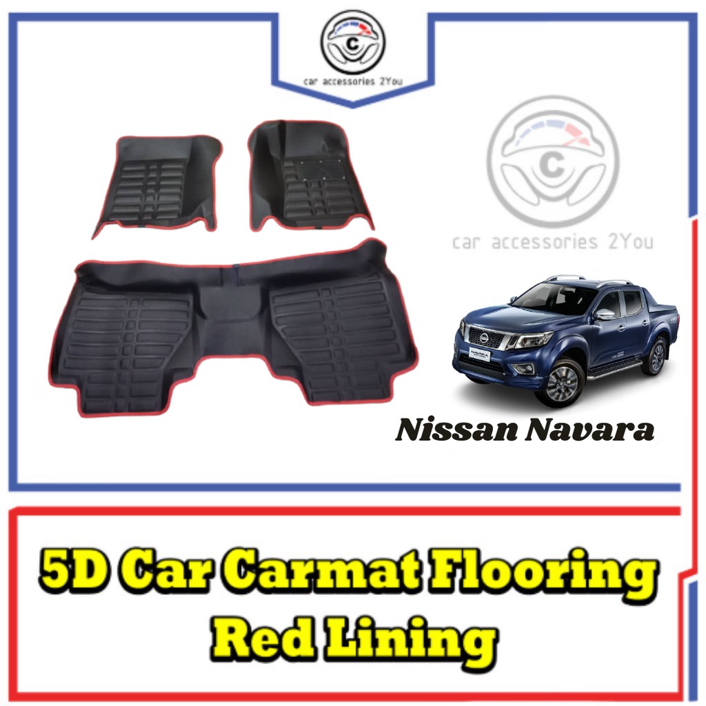 Nissan Navara 5D Carpet Car Mat Floor Mat OEM Karpet Car Floormat