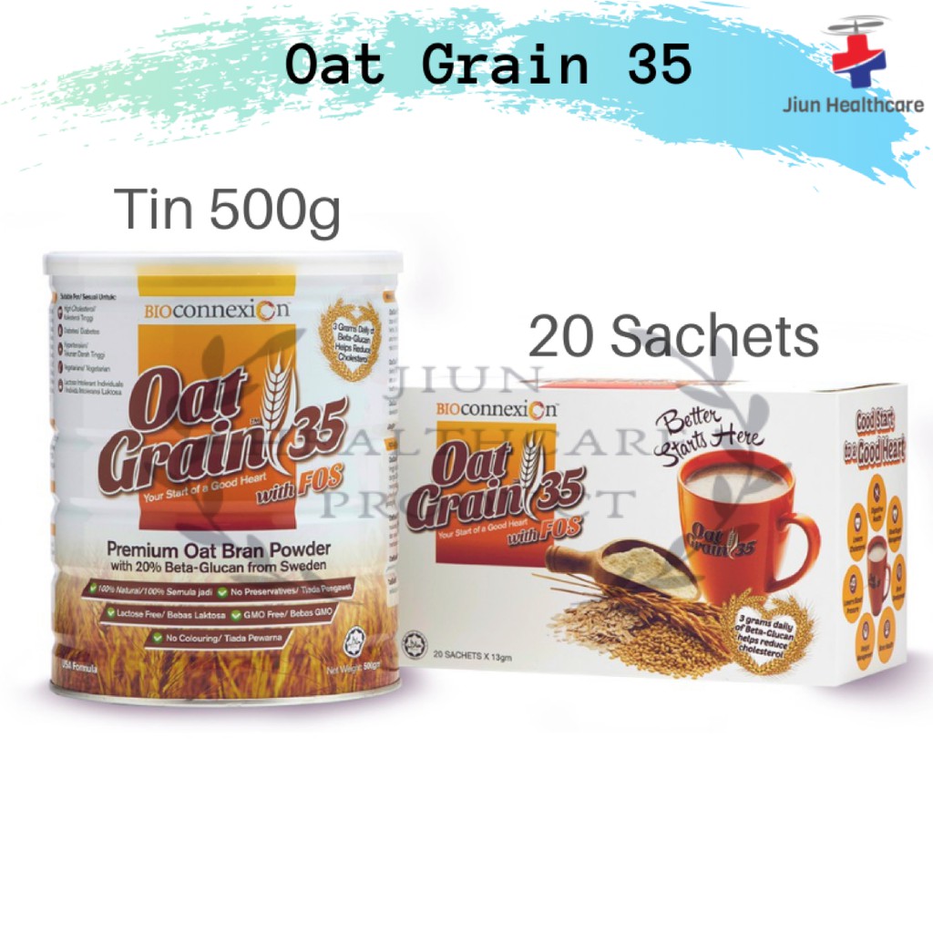 Bioconnexion Oat Grain 35 (Tin & Sachets) Shopee Malaysia