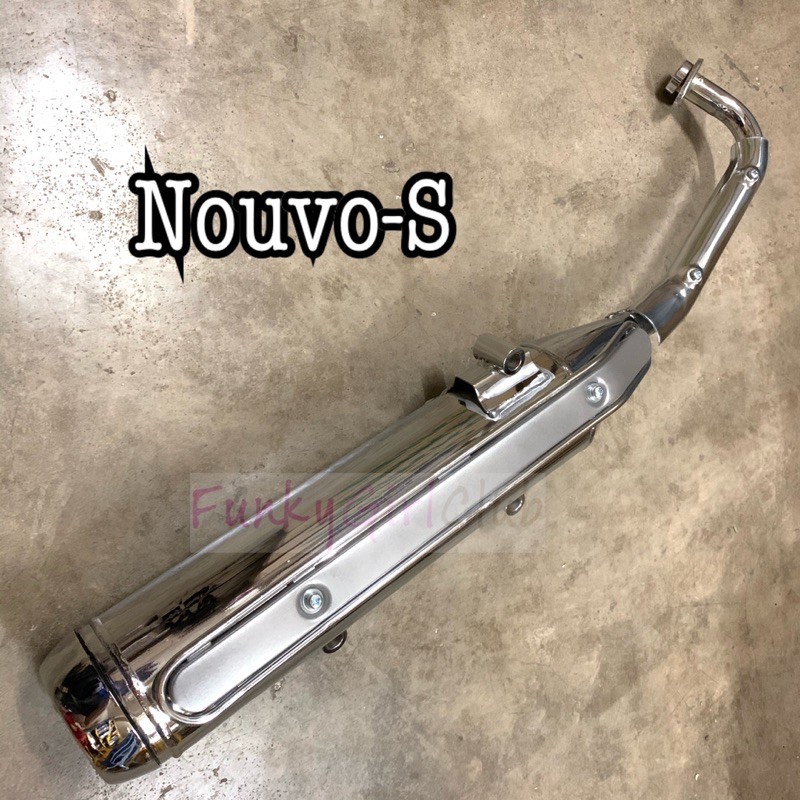 NOUVOS EJM Standard Exhaust Yamaha Nouvo S OEM Std Ekzos Pipe Ori Shopee Malaysia